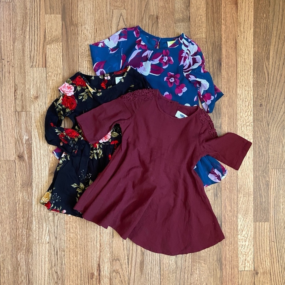 OLD NAVY | CRAZY 8 | Fall/Winter Toddler Dress Bundle